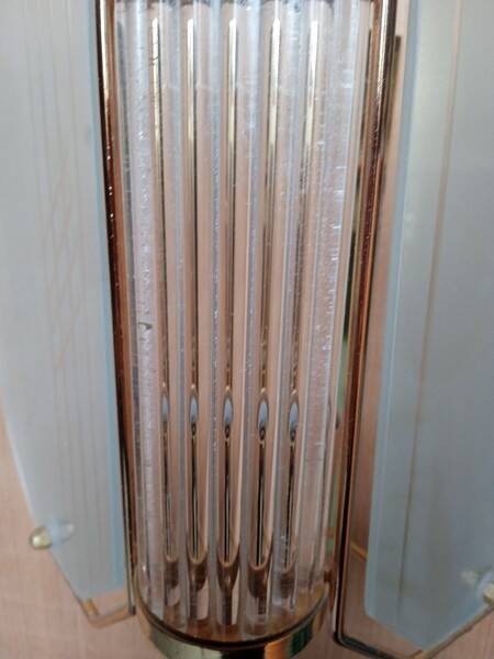 vintage Hollywood regency wall lamp ep 1980