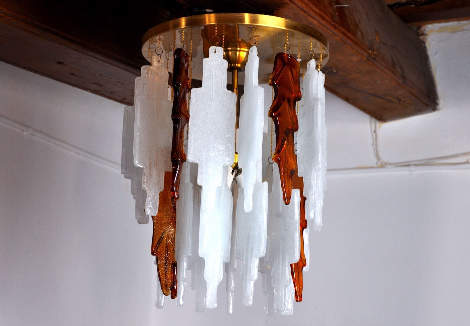 Poliarte chandelier by Albano Poli, 1970, Italy