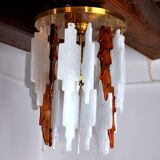 Poliarte chandelier by Albano Poli, 1970, Italy