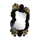 Renovated rococo style porcelain mirror