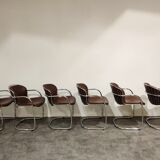 Gastone Rinaldi Dining chairs, 1970s