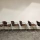 Gastone Rinaldi Dining chairs, 1970s