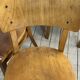 Lot de 6 chaises Bistrot Thonet vintage en bois 1960'S