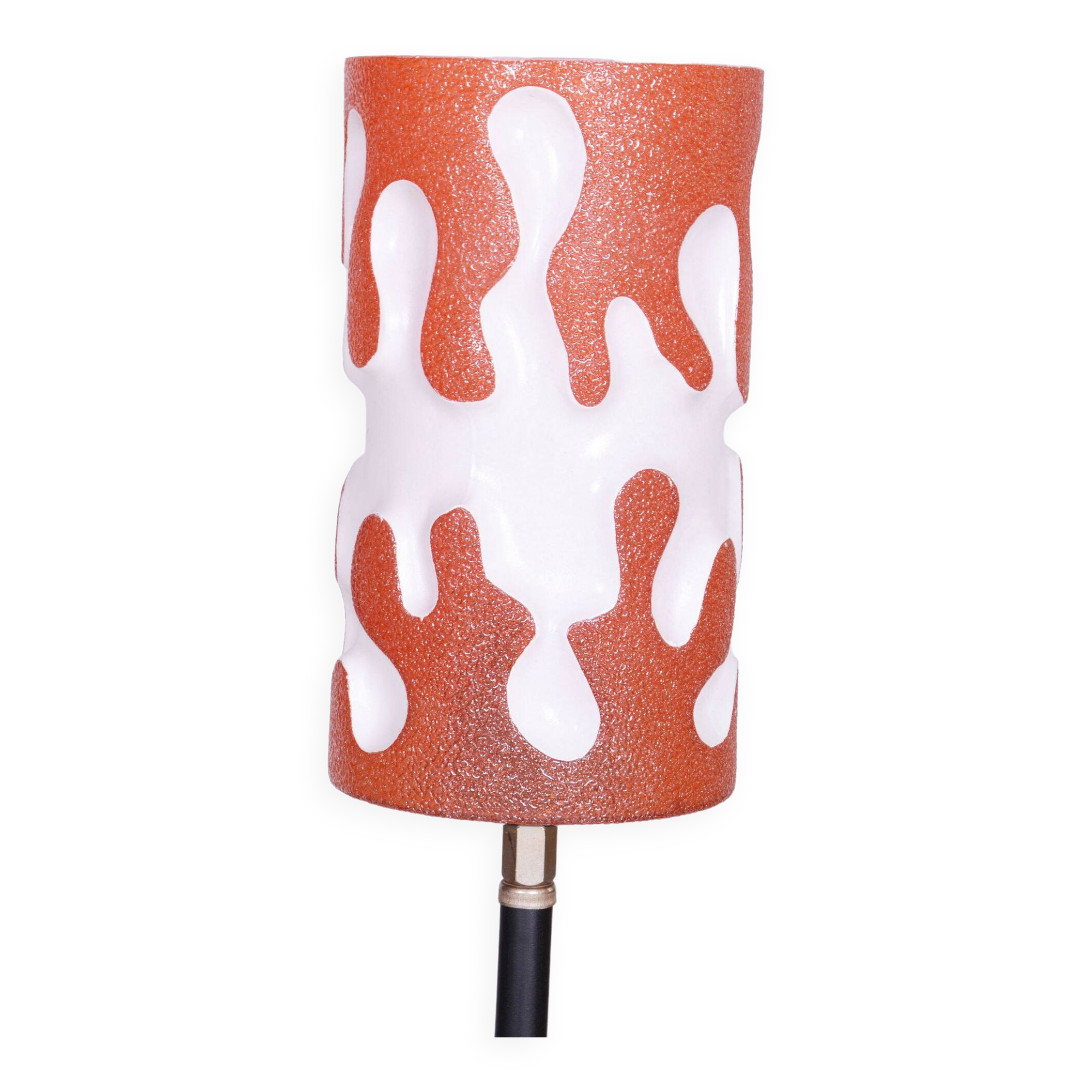 Original MidCentury Floor Lamp, New Electrification, Steel, Czechia, 1960s