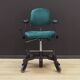 Green office armchair, Danish design, 1970s, production: Denmark