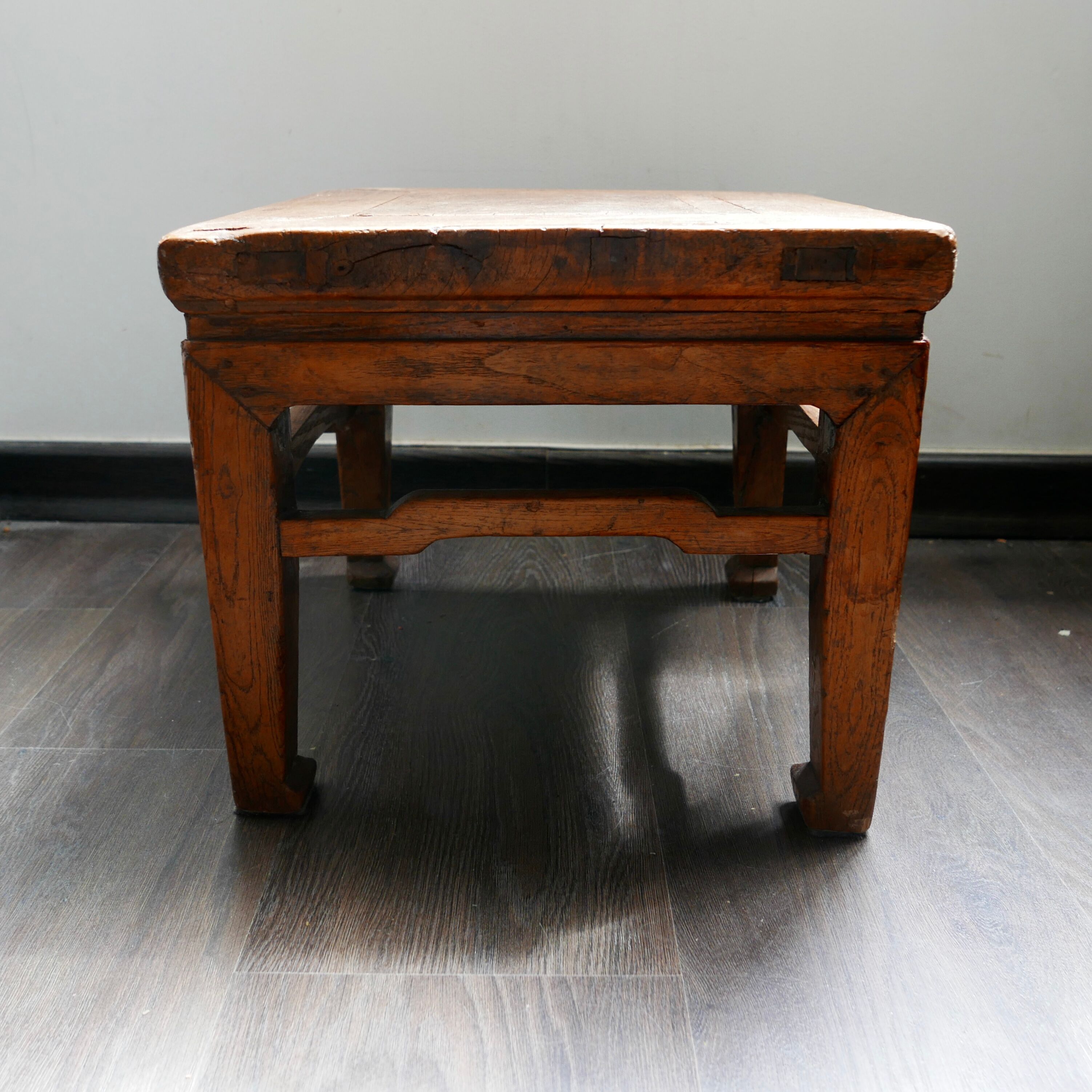 Former Chinese low stool teak