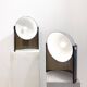 Mid-Century Modern Pair of Chrome and Plexiglass, 1970s