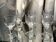 Suite de 7 verres a liqueur ou goutte en verre cisele art de la table