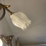 Two Art Nouveau wall lights
