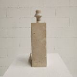 Travertine table lamp, 1970