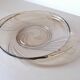 Art Deco clear glass dish. Val Saint Lambert. Belgium