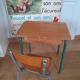 Bureau d'écolier Delagrave et sa petite chaise