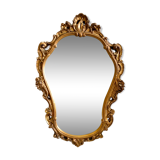 Vintage mirror golden shell 95x64
