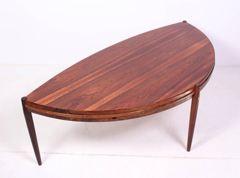 Johannes Andersen rosewood table by Trensum