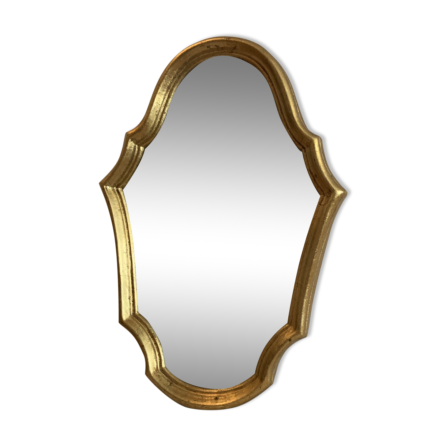 Golden mirror - 33x22cm