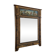 Miroir trumeau époque Restauration - Décor fixé sous verre