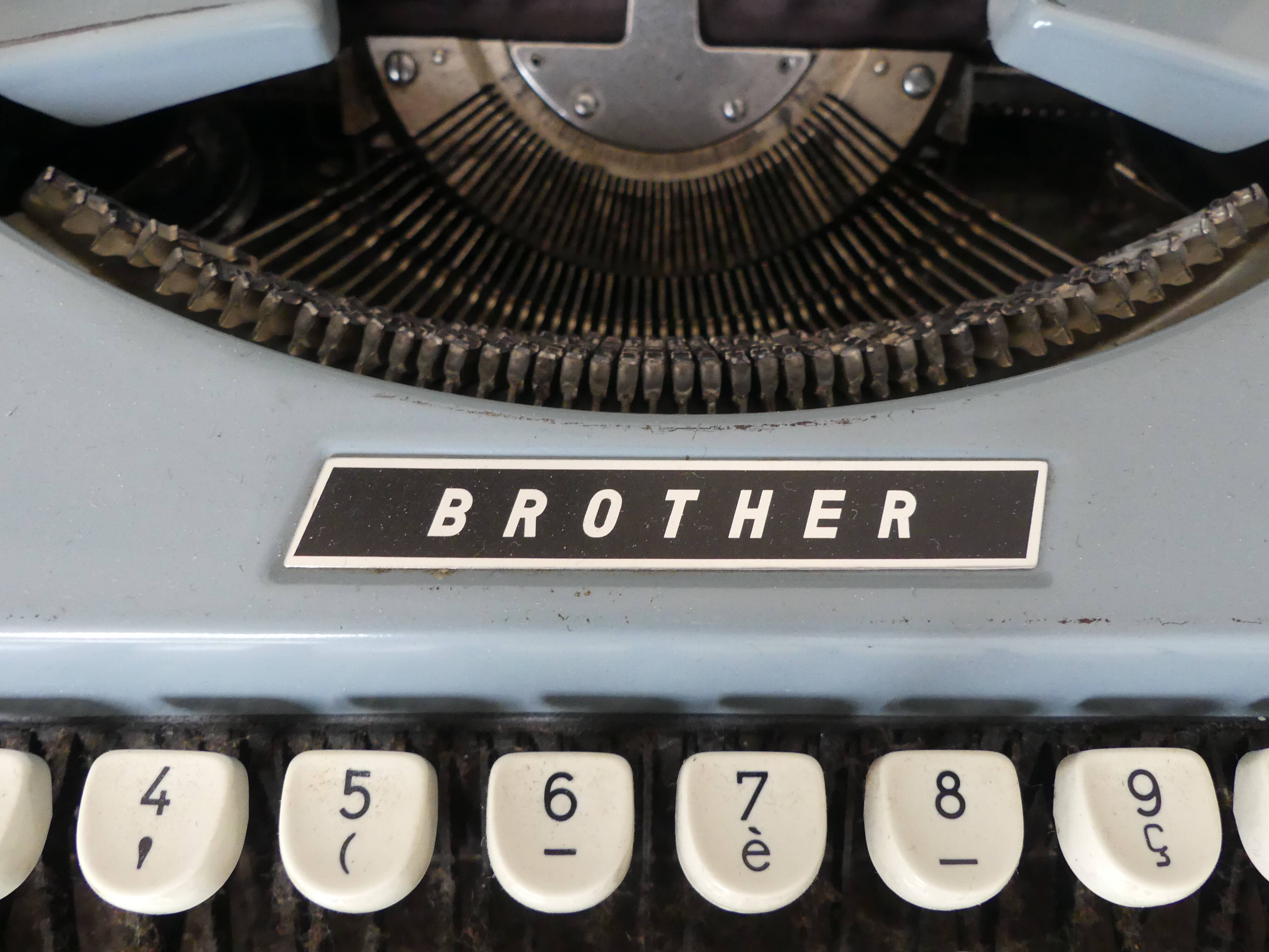 Brother typewriter