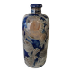 Cobalt blue vintage salt-glazed stoneware soliflore vase West Germany