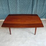 Scandinavian teak coffee table monte and drop, denmark 1960