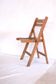 Pair of vintage folding chairs