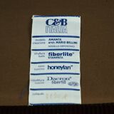 2 Mario Bellini for C&B Italia Modular 'Amanta' Seating Elements in Brown