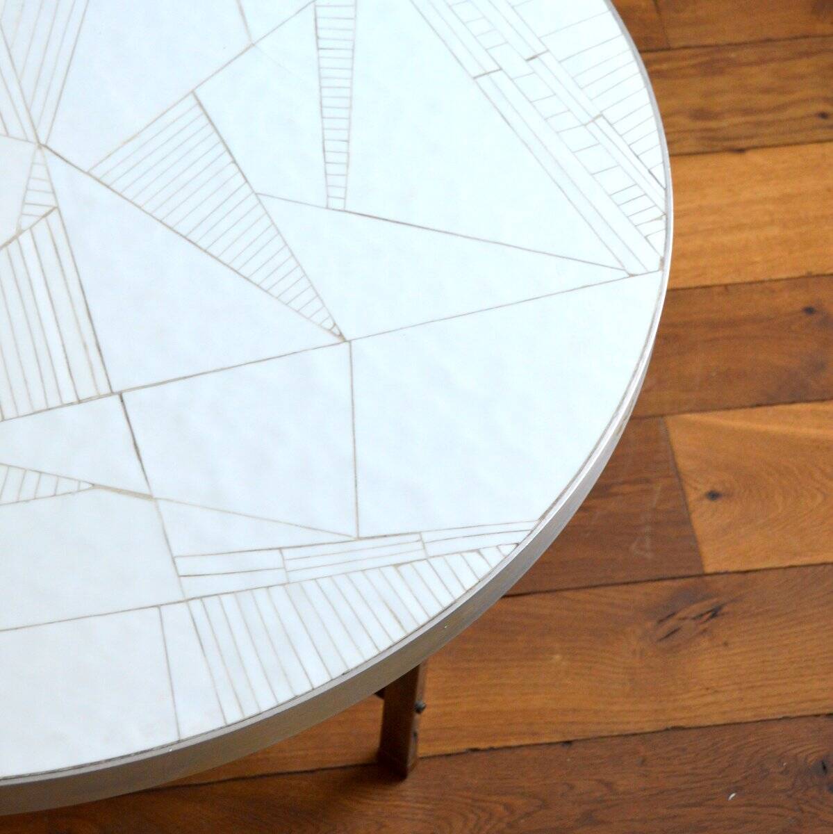 Round coffee table by Berthold Müller – Oerlinghausen / Germany