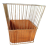 Trash bin brand shopping cart
