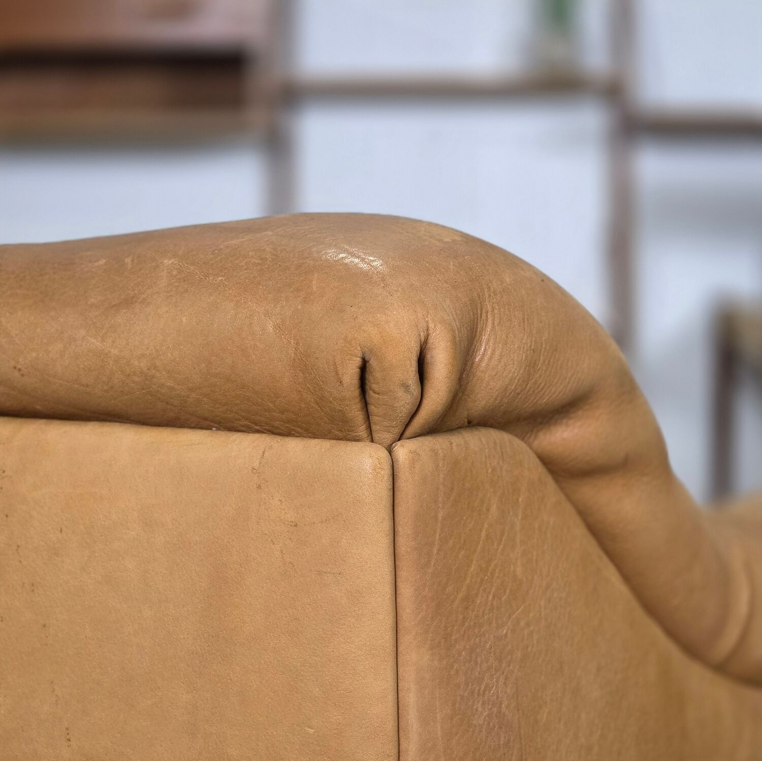 2x De Sede DS-46 vintage 1970s design leather lounge chair