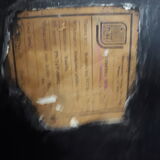 Black vintage bistro chair