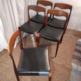 5 Scandinavian/Danish style chairs