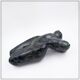 Nude sculpture in bronze-colored terracotta - Signed and dated