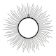 Iron sun mirror