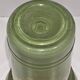 Frosted glass vase with gilding from the 1950s.