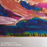 Pierre Lacroux (1909-1993) Gouache - 24 x 32cm - elongated nude