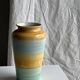 90s vase green, yellow, blue