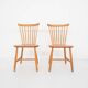 Pastoe style spindle back dining chairs,The Netherlands 1950's