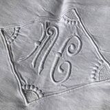 MC diamond double sheet with flower garlands
