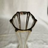 Glass soliflore vase
