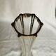 Glass soliflore vase