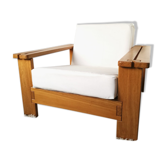 "Aquitaine" armchair of the maison Regain of the 70s