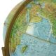 Vintage World Globe Gyroscopic Globe With Relief 1960s