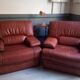 Buffalo leather armchairs