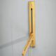 Pair of Dřevo Humpolec Adjustable Swing Arm Wall Lamps, 1960s