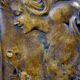 Art Nouveau bronze pocket emptier