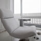 Fauteuil Sling Knoll International et repose-pieds par Hannah & Morrison 1971