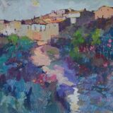 Three Framed Colourist Oils - Various Artists