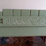 Patinated Art Deco style showcase