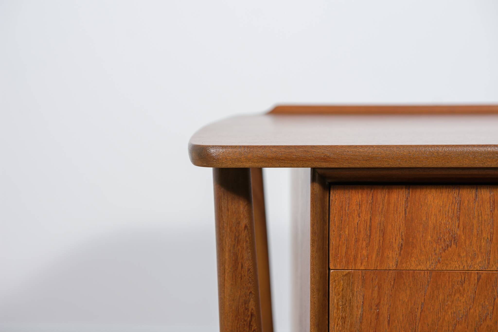 Teak Desk by Svend Åge Madsen for H.P. Hansen, 1960s