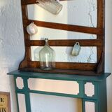 Kitchen shelf countryside.