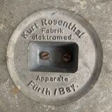 Vintage 1950 industrial table lamp Kurt Rosenthal - 43 cm